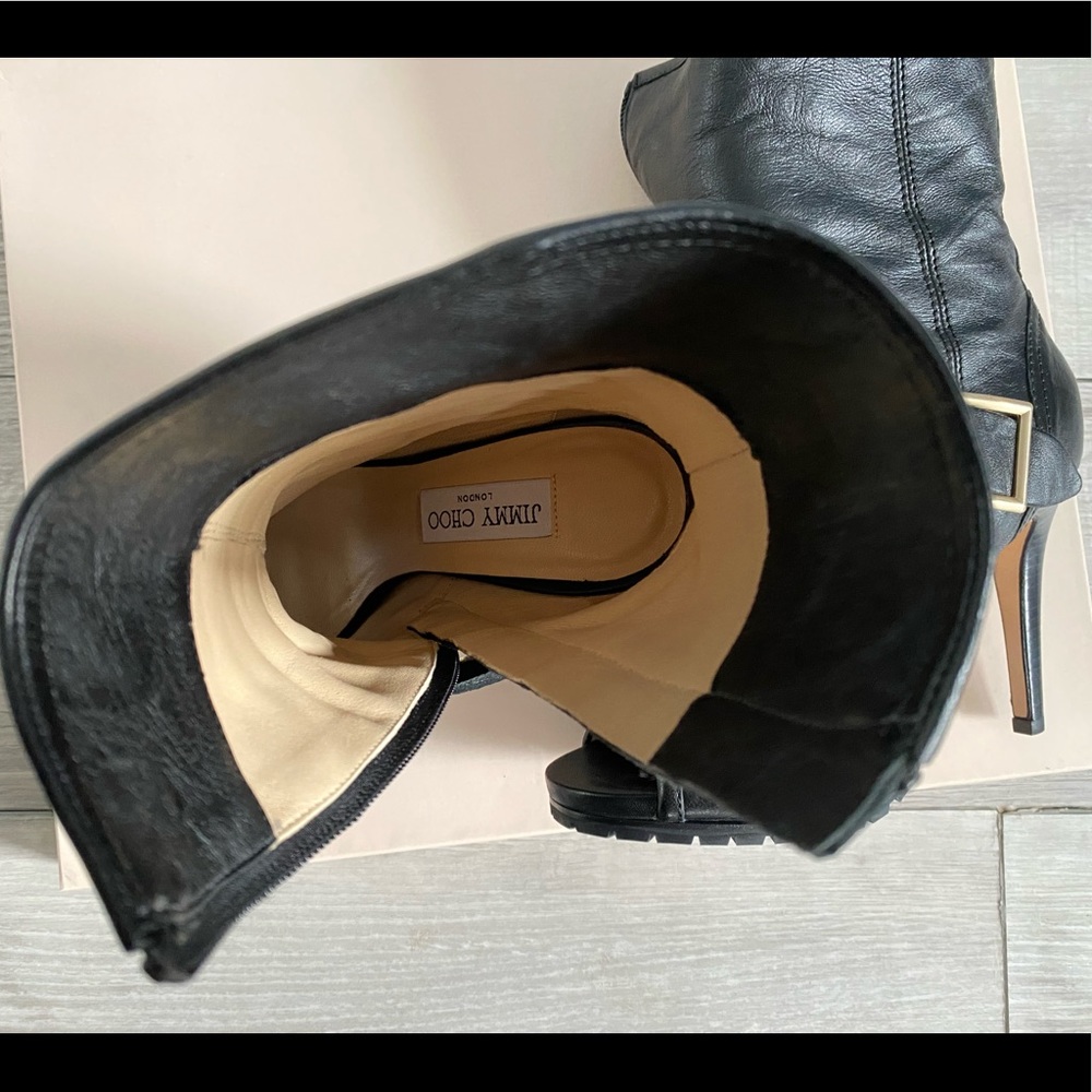 🎉HP🎉JIMMY CHOO BIKER BOOTIES - Picture 11 of 16